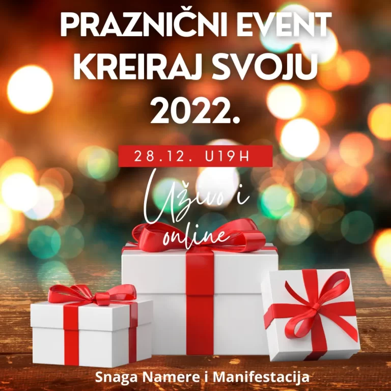 Kreiraj svoju 2022. Praznični event