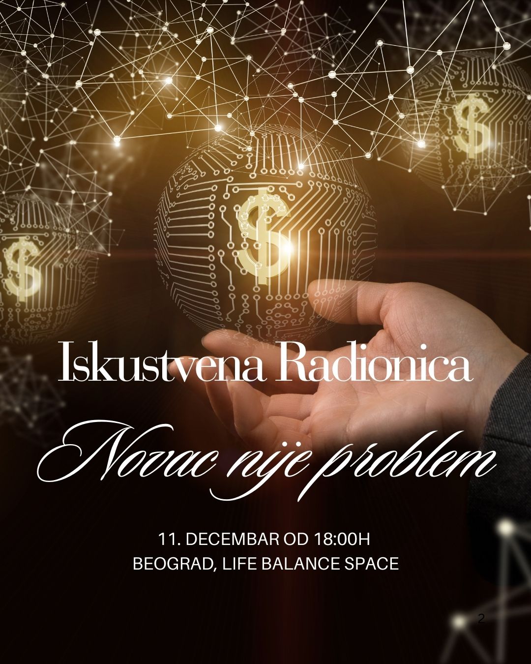 Novac nije problem – Iskustvena radionica