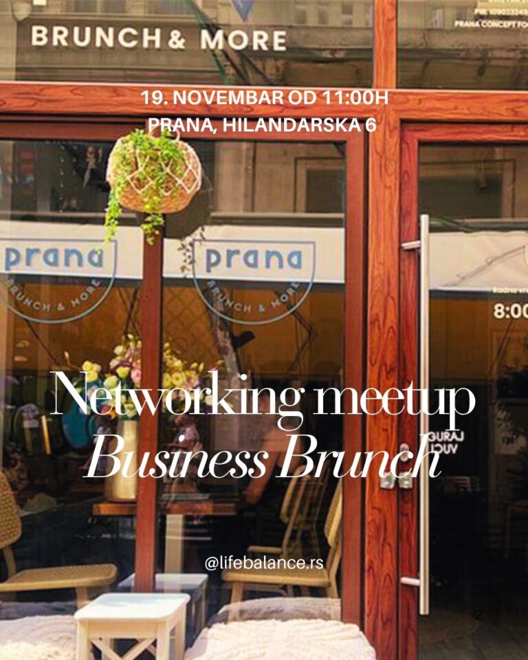 Networking Meetup Business Brunch