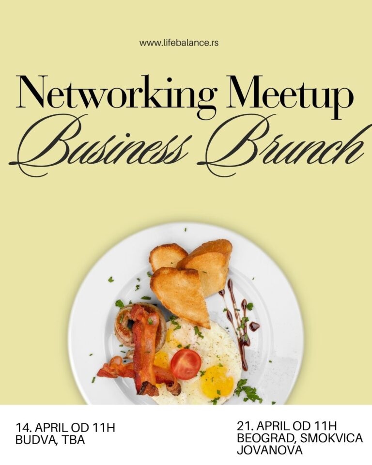 Networking Meetup Business Brunch