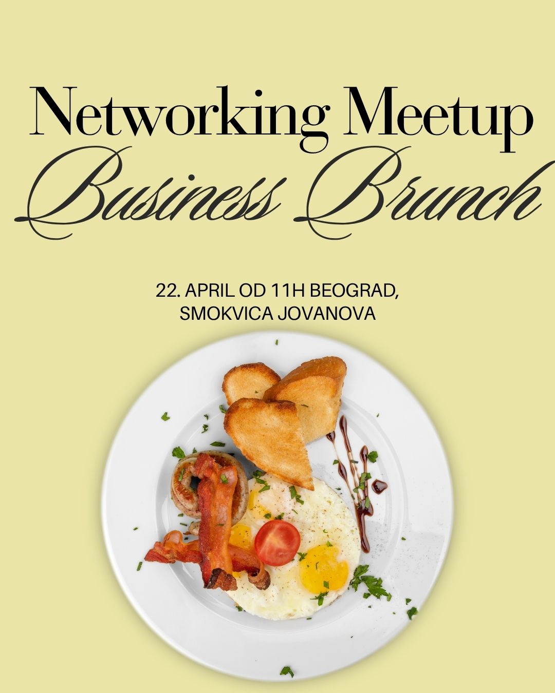 Networking Meetup Business Brunch