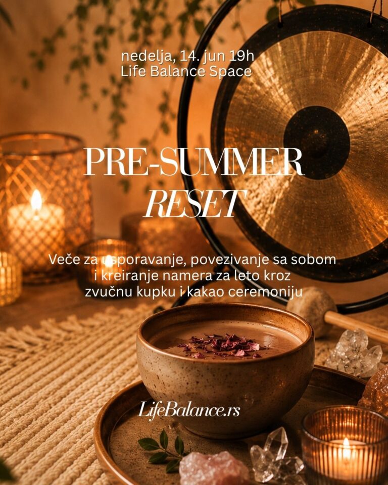 PRE-SUMMER RESET