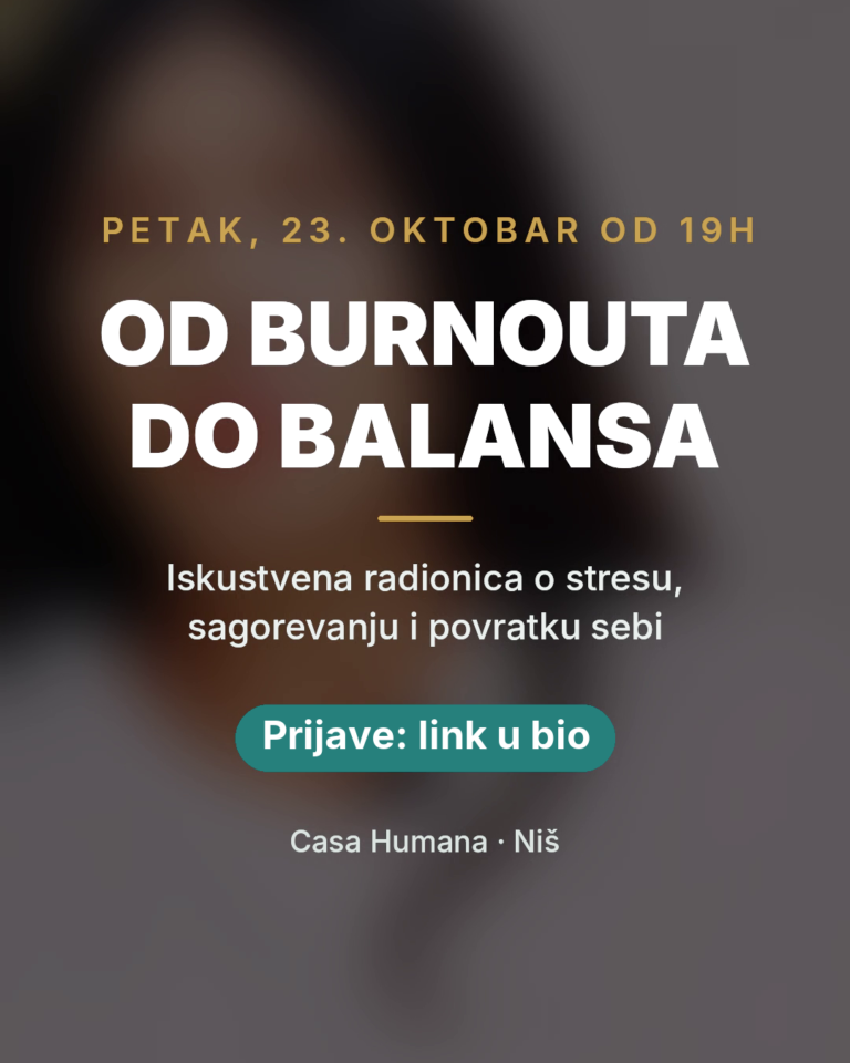 Od Burnouta do Balansa